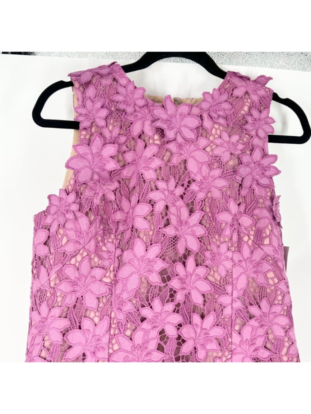 NWT Helsi Rosalie Sleeveless Lace A-line Mini Dress Medium - Picture 4 of 9